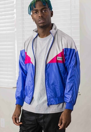 VINTAGE ADIDAS JACKET LOGO 90S X 7.5
