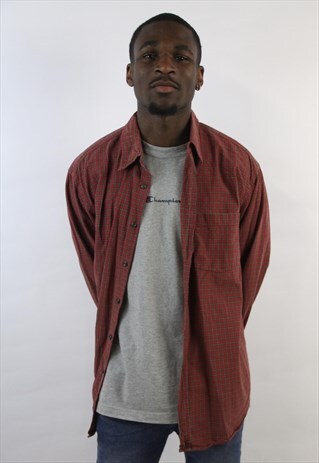 VINTAGE 90'S GAP RED CHECK SHIRT