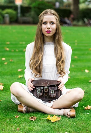 CLASSIC COCO LEATHER CAMERA SATCHEL (SMALL)