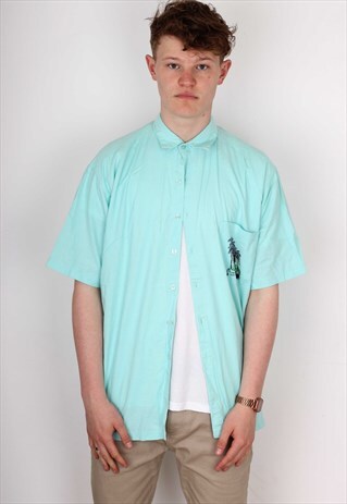VINTAGE PATTERN SHIRT PTS587