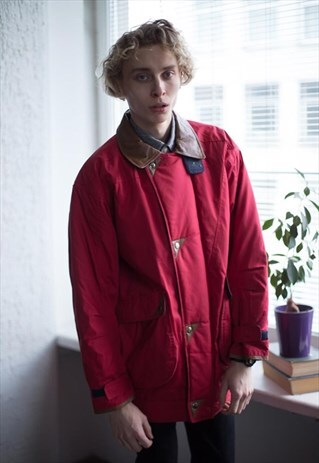 VINTAGE 90'S RED PARKA