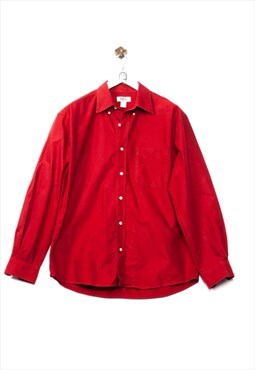 Vintage Old Navy Long-sleeved shirt formal look red
