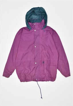 Vintage 90's Helly Hansen Rain Jacket Oversized Purple