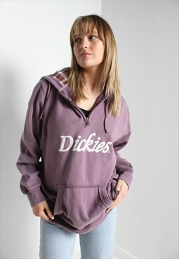Vintage Dickies Oversize Spell Sweatshirt Hoodie Purple