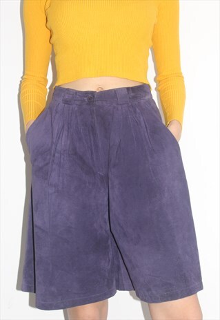 VINTAGE 80' COOL PURPLE OLDSCHOOL SHORTS