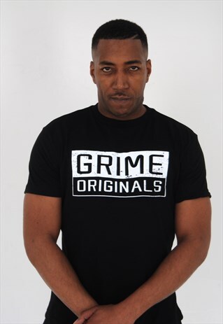 CLASSICS COLLECTION BIG BOX T SHIRT (BLACK/WHITE)