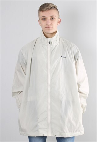 VINTAGE REEBOK WINDBREAKER JACKET MEDIUM