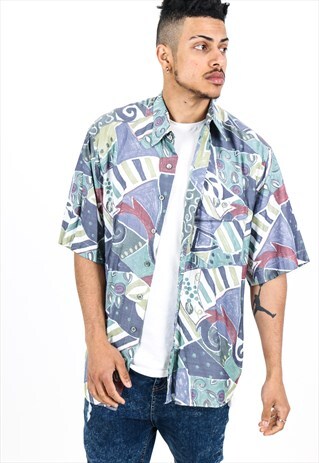 VINTAGE PATTERNED SHIRT S351