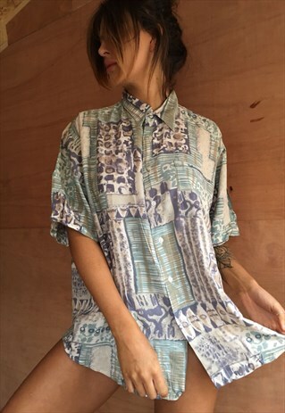 OVERSIZED RETRO 90S 80S VINTAGE UNISEX FESTIVAL SHIRT