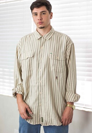 VINTAGE TOMMY HILFIGER SHIRT LOGO 90S XL 10.4