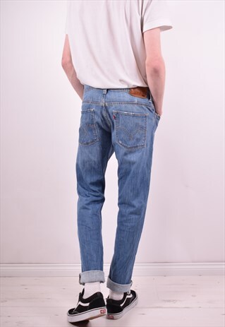 LEVI'S MENS VINTAGE JEANS W33 L30 BLUE 90'S