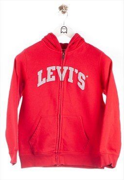 Vintage  Levi's  Sweat Jacket Logo Red