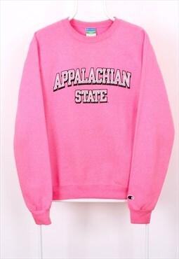 Champion Jumper / Sweatshirt in Pink colour, USA Vintage.