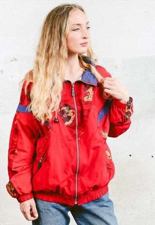 VINTAGE 90S WINDBREAKER SHELL JACKET