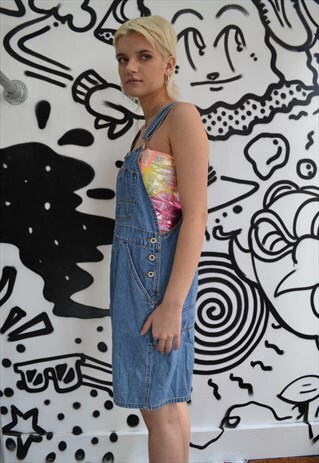 VINTAGE SHORT DUNGAREES