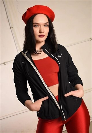 90'S RETRO ASICS FESTIVAL GARM SPORTS JACKET WINDBREAKER