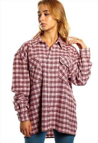 VINTAGE FLANNEL SHIRT S718
