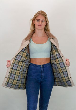 VINTAGE BARBOUR QUILTED JACKET