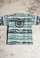 MENS SURF SPELL OUT T SHIRT 