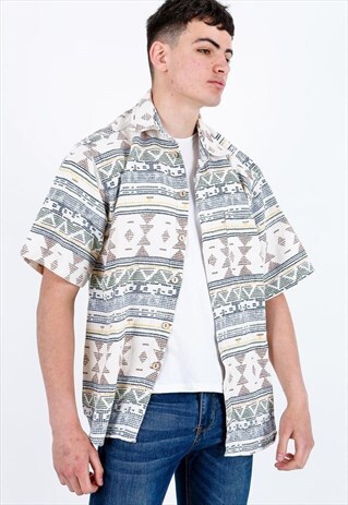 VINTAGE PATTERNED SHIRT S405