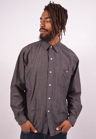 VINTAGE POLO RALPH LAUREN SHIRT GREY