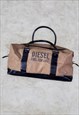 Vintage Diesel Bag Brown Fuel For Life Holdall Travel Gym