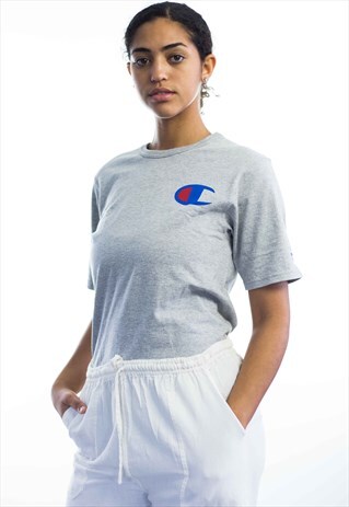 NEW CHAMPION T-SHIRT LOGO 90S S 7.4