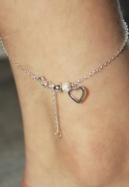 Heart Anklet