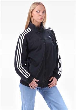 ADIDAS VINTAGE ADIDAS ZIPPER BOMBER JACKET