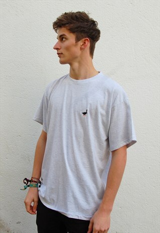 G&G UNISEX ASH GOOSE TEE