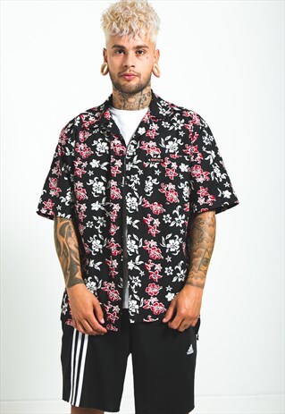 VINTAGE 80S HAWAIIAN SHORT SLEEVE SHIRT/ S6598