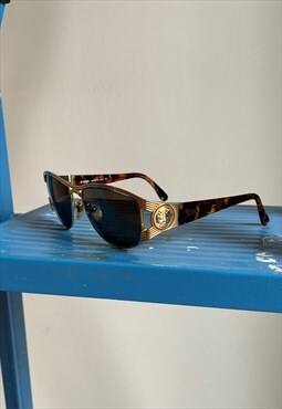 Vintage FENDI Sunglasses Brown 90s 80s 