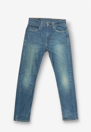 Vintage levi's 502 tapered fit jeans dark blue w29 BV20662 