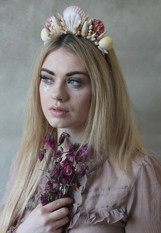 MERMAID CRYSTAL DIAMANTE CROWN