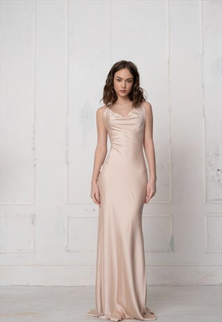 FLORIAN ELEGANT BRIDESMAID EVERNING MAXI DRESS