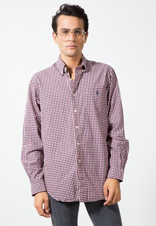 VINTAGE POLO RALPH LAUREN SHIRT / S5460