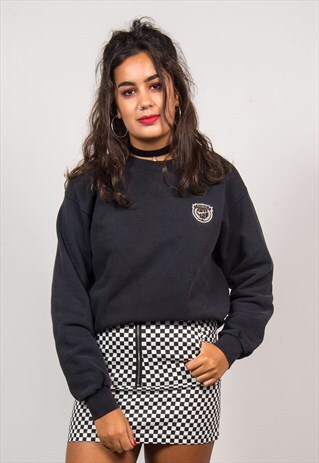 90'S VINTAGE BLACK NIKE SWEATSHIRT JUMPER
