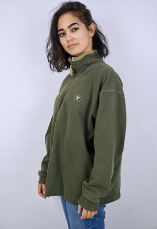 VINTAGE 90'S 1/4 ZIP PULLOVER SWEATSHIRT