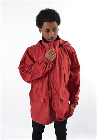 RED TIMBERLAND JACKET RLH6113