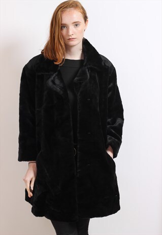 VINTAGE FAUX FUR JACKET