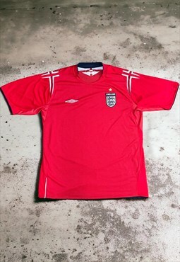 Men's Vintage Y2K Umbro England Football Shirt