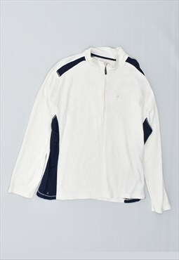 Vintage Calvin Klein Pullover Tracksuit Top Jacket White