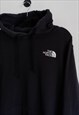 VINTAGE THE NORTH FACE 'NEVER STOP EXPLORING' BLACK HOODIE