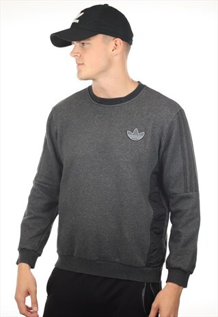 VINTAGE ADIDAS ORIGINALS SMALL LOGO SWEATSHIRT JUMPER