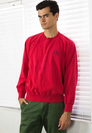 RARE VINTAGE POLO RALPH LAUREN SWEATSHIRT JUMPER 90S M 18.9