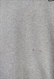 VINTAGE FILA SWEATSHIRT SMALL LOGO IN GREY L