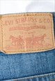 VINTAGE LEVI STRAUSS W30 L34 WOMEN'S SKINNY JEANS DARK DENIM