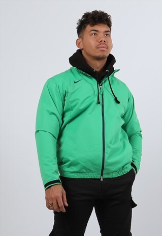 VINTAGE NIKE GREEN SMALL JACKET