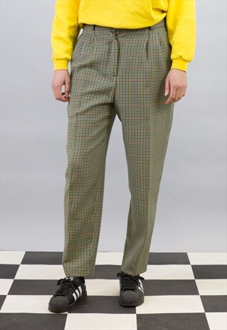 CLASSIC CHECK TROUSERS