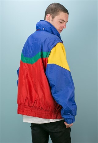 VINTAGE 80S CHAMPION SPORT SKI JACKET WITH REMOVABLE SLEEVES